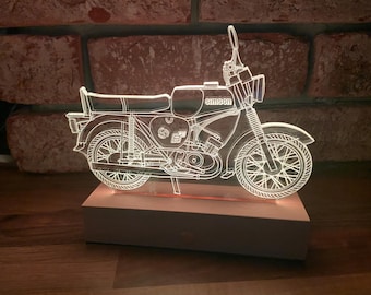 LED Lampe Geschenk für Simson S50 Fahrer Geschenk für Jugendweihe