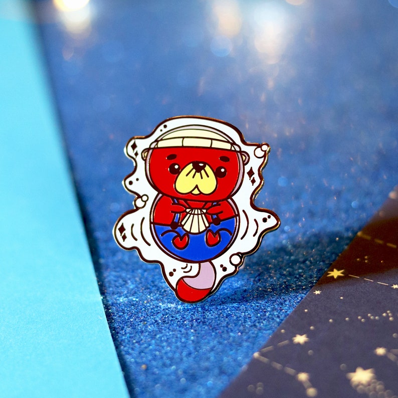 Animal Crossing Pascal the Otter ACNH Pins Otterlove Etsy