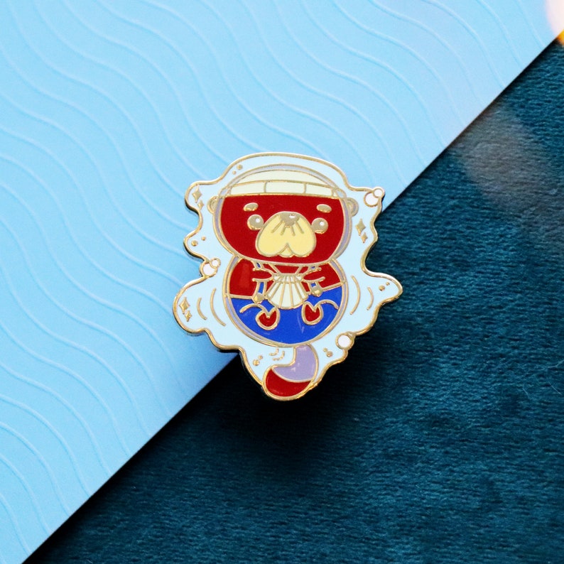 Animal Crossing Pascal the Otter ACNH Pins Otterlove Etsy