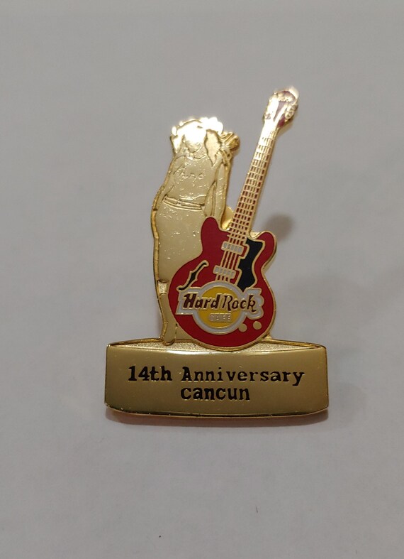 HARD ROCK Cafe Cancun 14th Anniversary Enameled P… - image 3