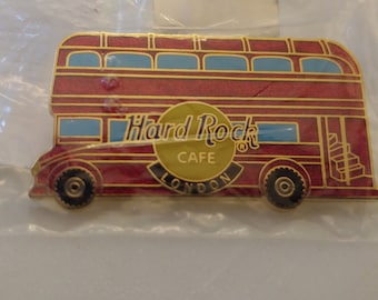 Backpack Cute London Double Decker Bus Enamel Pin Badge Gift Idea Hat 