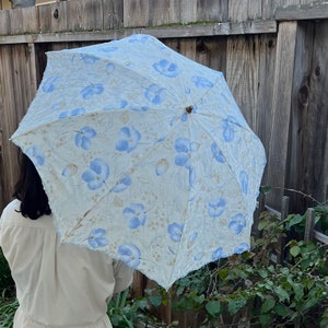 Second Sales: Korean Flora Embroidery Parasol/Mother&#39;s Day Gift
