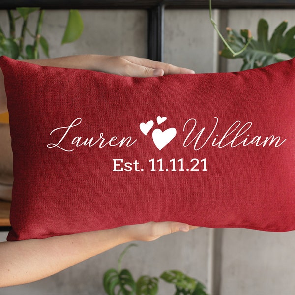 Wedding Pillow Etsy