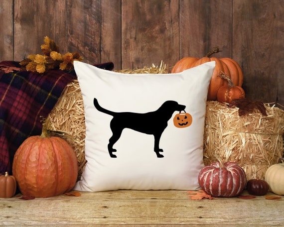 Dog Halloween Pillow Halloween Decor Halloween Pillow Fall - Etsy