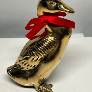 Mallard Brass Duck 4” H 3” W New In Box