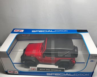 2014 Jeep Wrangler Special Edition Maisto 1:18 Diecast New in box