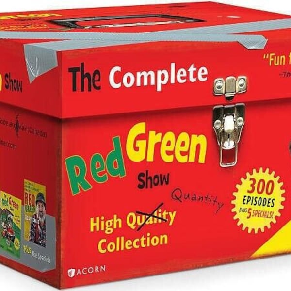 the complete red green show series 1991-2005 dvd collection,50 disc box set