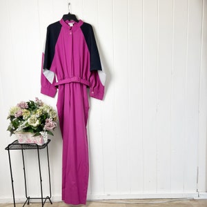 Rare Vintage 1980’s Jenni Sport Color Block Jumpsuit