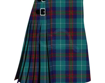 Scottish McCord Tartan Kilt Men's Handmade Traditional 8 Yard Kilt