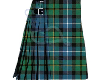 Scottish MacNeil of Barra Ancient Tartan Kilt Men's Handmade Traditional 8 Yard Kilts