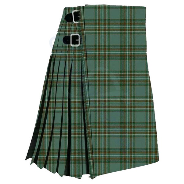 Schottischer Kilt Tartan Kilt Herren Handgefertigter Traditioneller 8 Yard Kilt