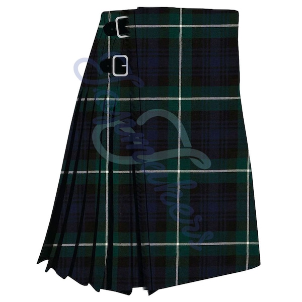 Scottish Lamont Modern Handmade Tartan Kilt - 16 OZ Lamont Modern Kilt