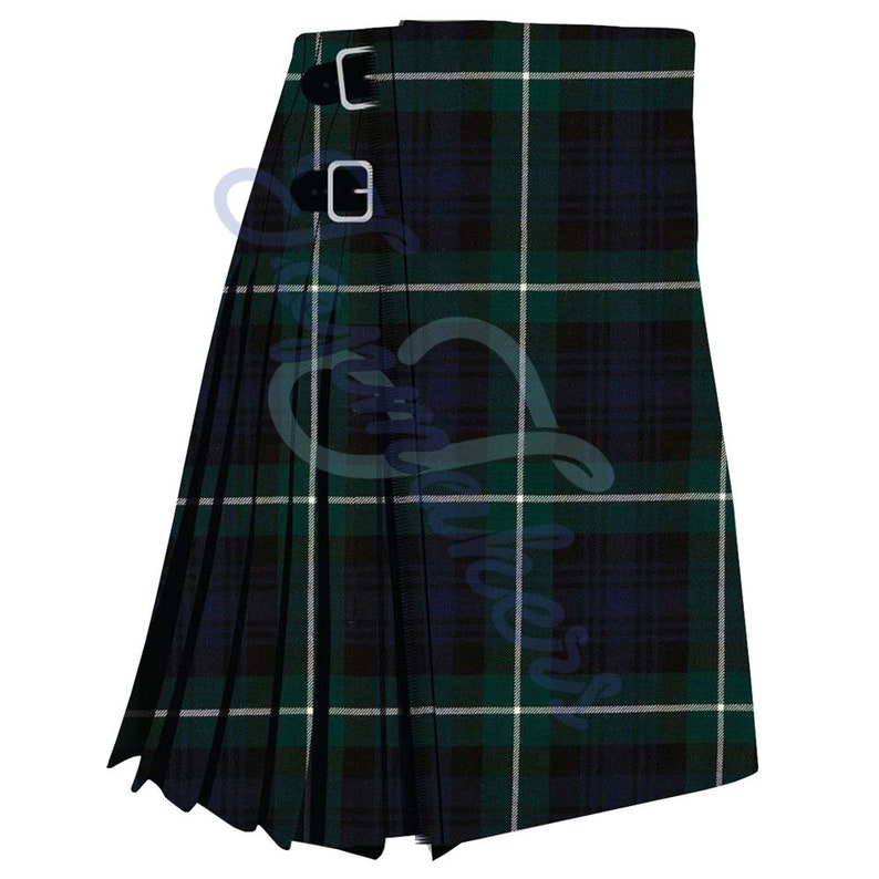 Scottish Lamont Modern Handmade Tartan Kilt 16 OZ Lamont Modern Kilt image 1