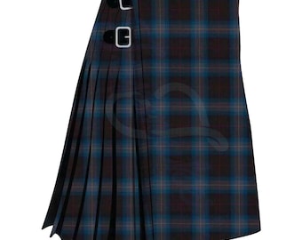 Scottish Skirl Tartan Kilt Men's Handmade Traditional 8 Yard Kilts