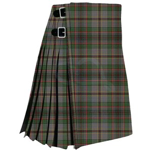 Cosido a mano Tartán personalizado Kilt escocés de 8 yardas para