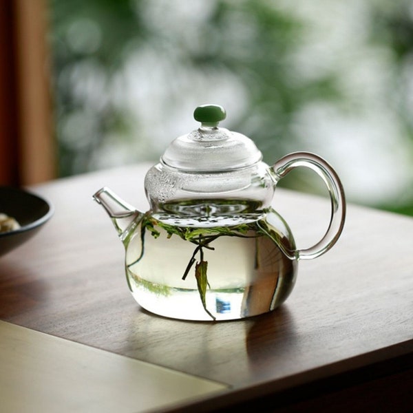 Glass Teapot Etsy