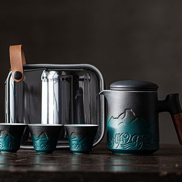 Ceramic Tea Set Etsy