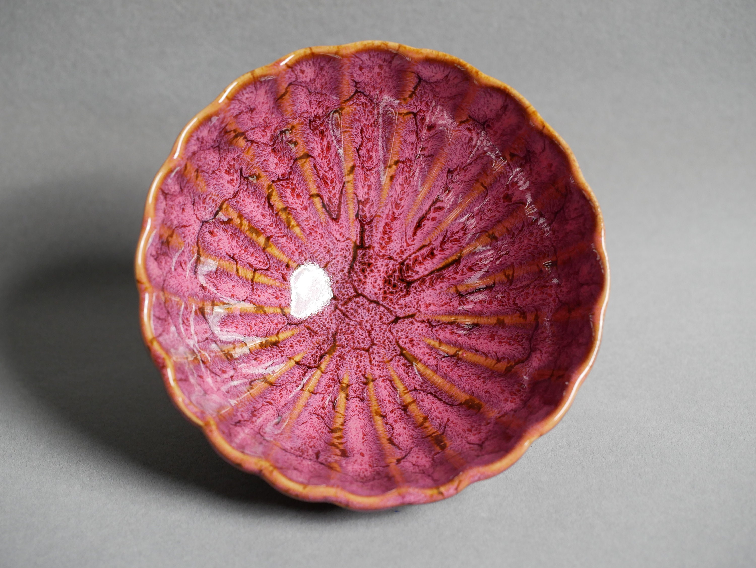 Pink Tenmoku jianzhan Tea Cup Japanese Style Tea Cup 120ml Etsy