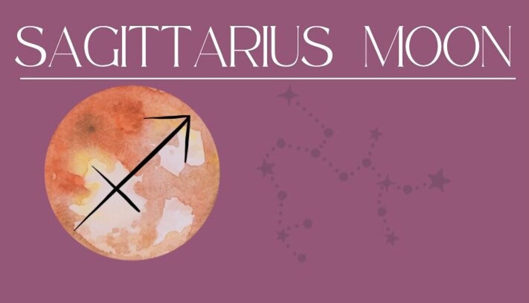 Sagittarius Moon Sign Astrology Poster Digital Download Zodiac Moon sagittarius-moon-sign-astrology-poster-digital-download-zodiac-moon