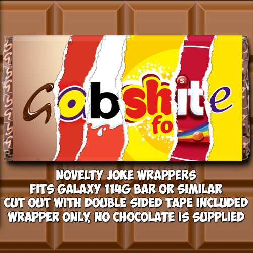 Milkynickers Chocolate Bar Wrapper Novelty Joke Funny Rude Dad Etsy UK