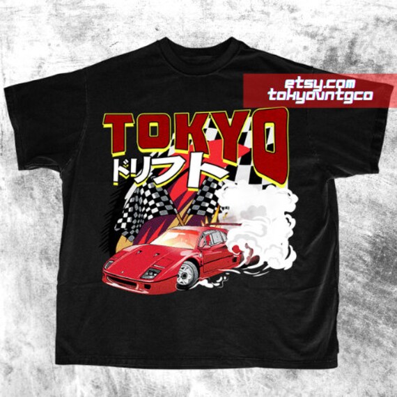 race car vintage tee