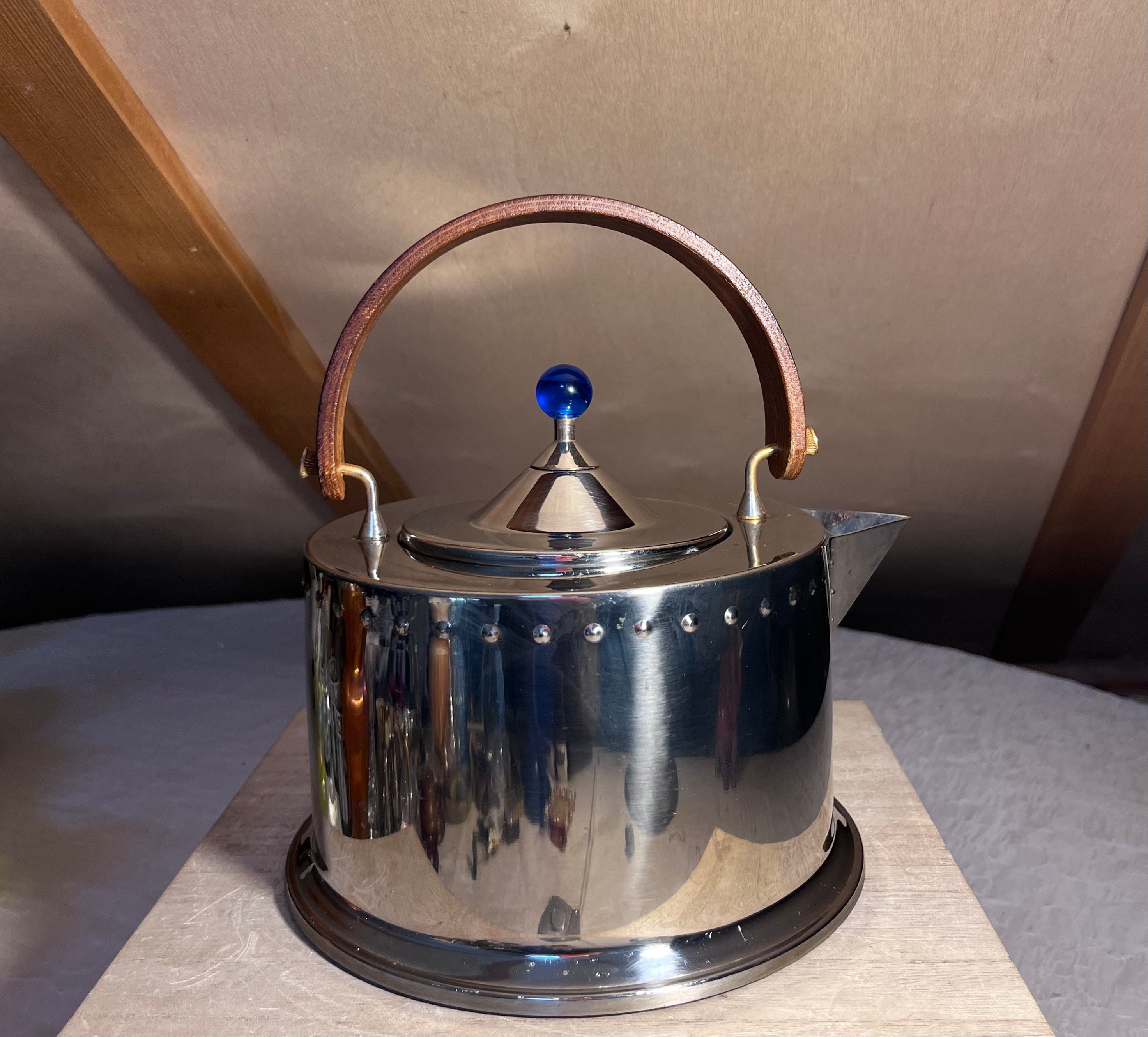 Vintage COPCO Stainless Steel 1.5 Qt. Whistling Tea Kettle 1990s Gift/teapot/gift  for Her/mothers Day/y2k/retro/mcm/kitchen Decor/tea Maker 