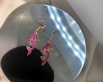 Boucles d’oreilles Sirène