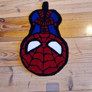 Spiderman fanart handgemachter Teppich!