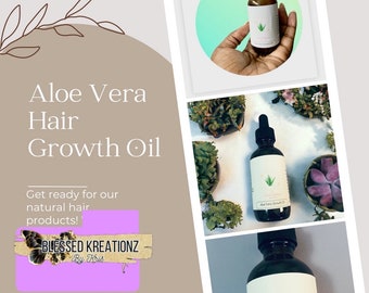 Aloe Vera Hair Growth Oil