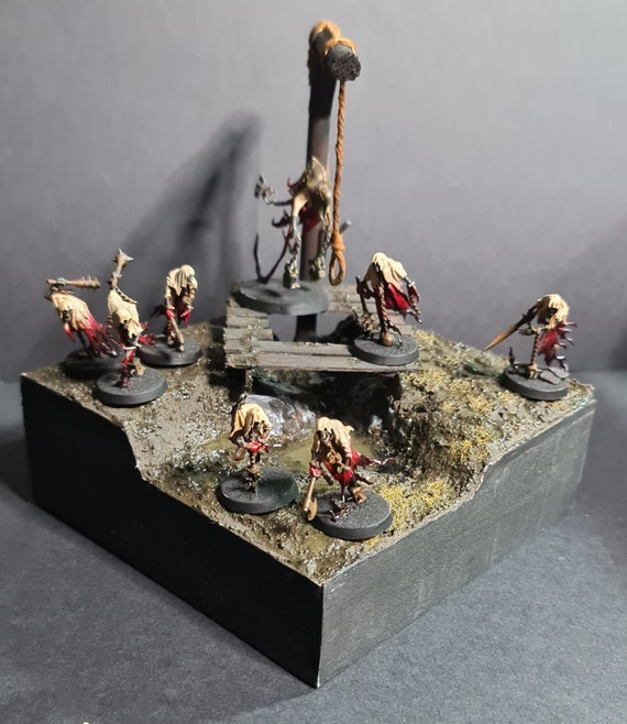 Hangman's Noose Diorama Warhammer Display Handmade - Etsy