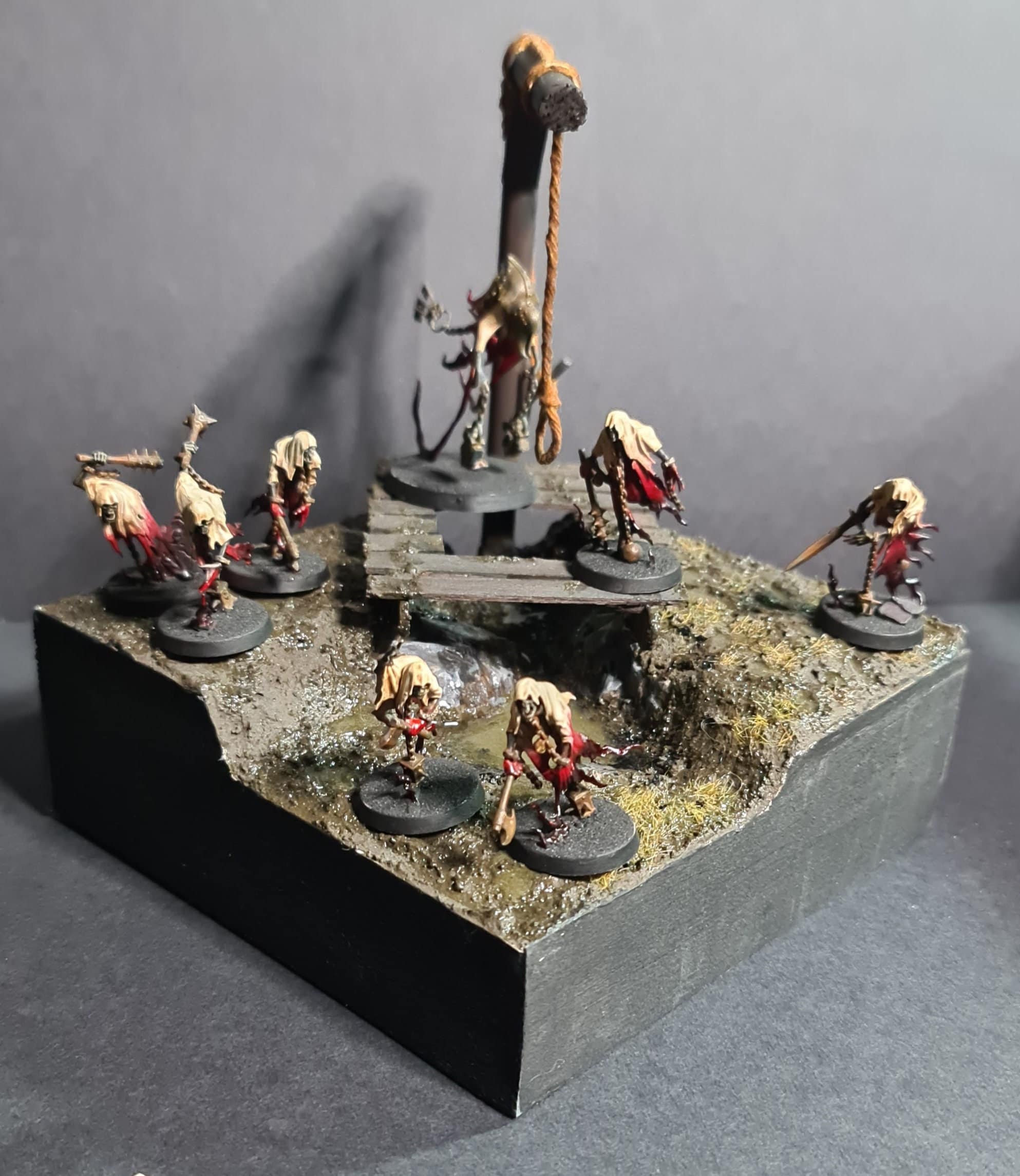 Hangman's Noose Diorama Warhammer Display Handmade - Etsy