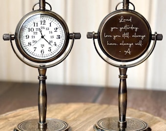 Reloj de aniversario personalizado, reloj de aniversario de bodas, los mejores regalos de aniversario, regalo para él, regalo para el esposo, idea de regalo para la pareja