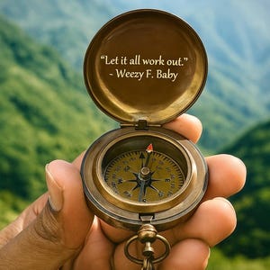 Personalized Working Compass, Engraved Compass, Anniversary Gift Compass, Compass For Husband, Valentines Day Gift, Compass For Son