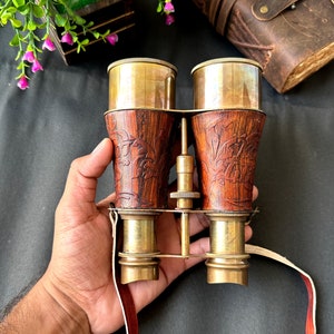 Personalized Working Binoculars, Engraved Binocular, Spyglass, Boating Gift, Anniversary Gift For Husband, Gift For Dad