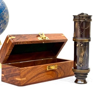 Télescope de travail personnalisé, télescope gravé, longue-vue Pirates Gits, cadeaux d'anniversaire pour mari, cadeau de canotage image 7