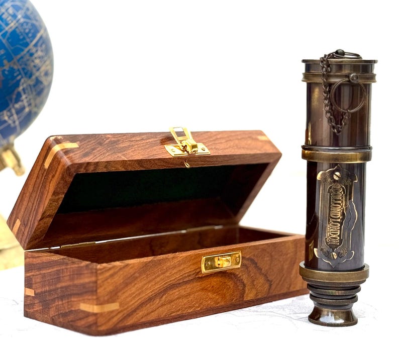 Télescope de travail personnalisé, télescope gravé, longue-vue Pirates Gits, cadeaux d'anniversaire pour mari, cadeau de canotage image 7
