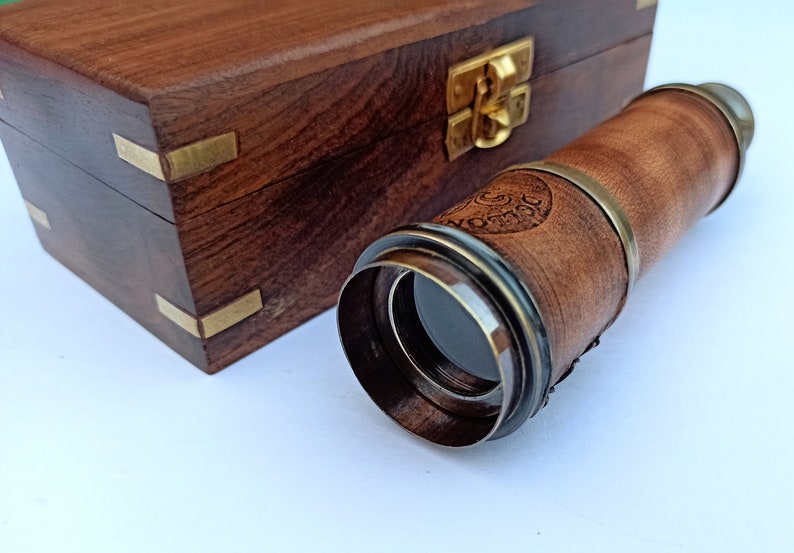 Personalized Working Telescope, Engraved Telescope, Pirates Spyglass, Boating Gift, Graduation Gifts , Anniversary Gift For Husband, image 8
