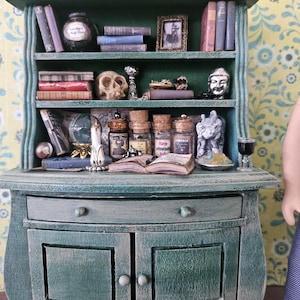 Witch Apothecary Curiosities Cabinet