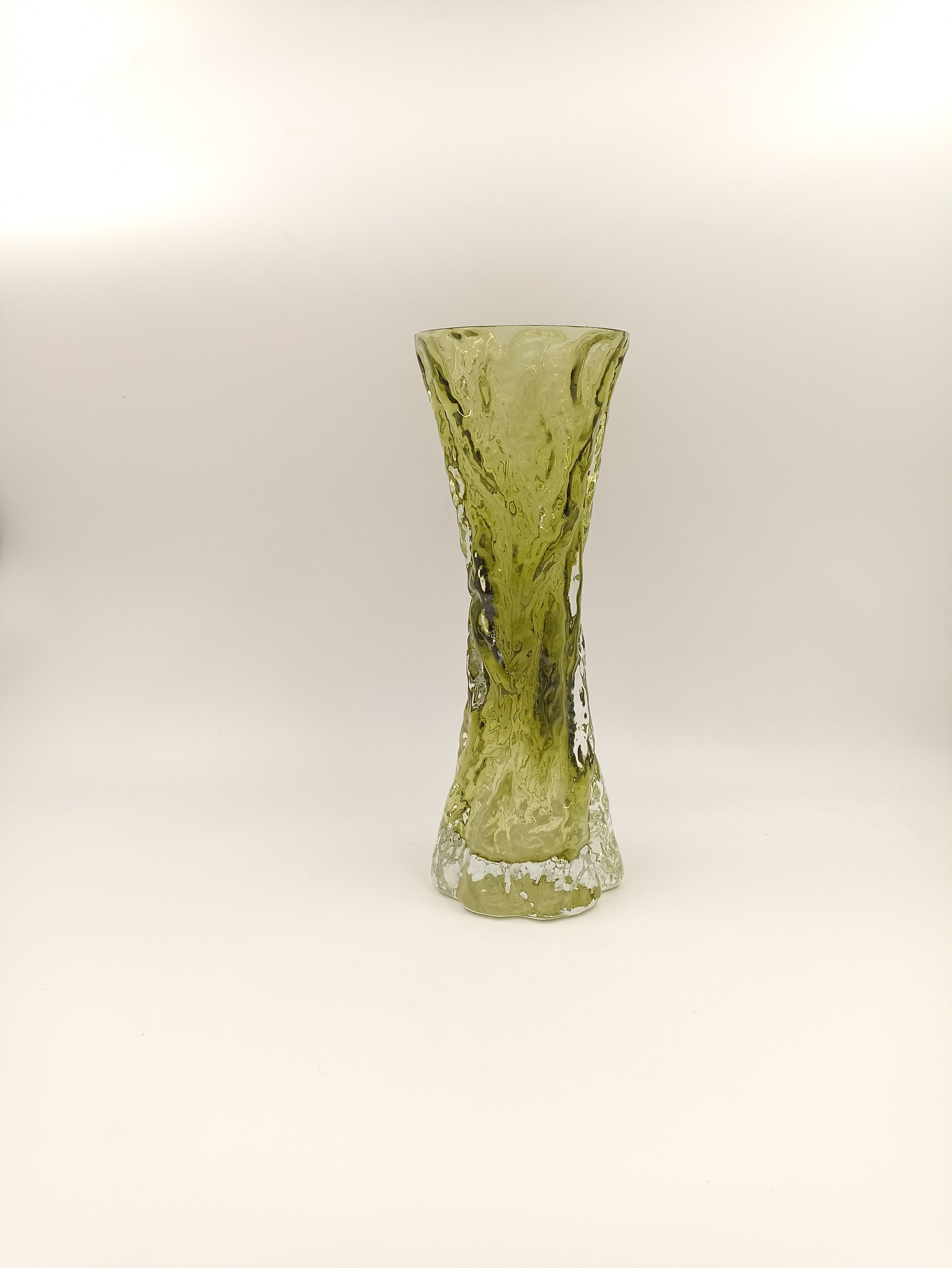 Vintage Set of 2 Ikebana Vases, Attributed to Ingrid Glass