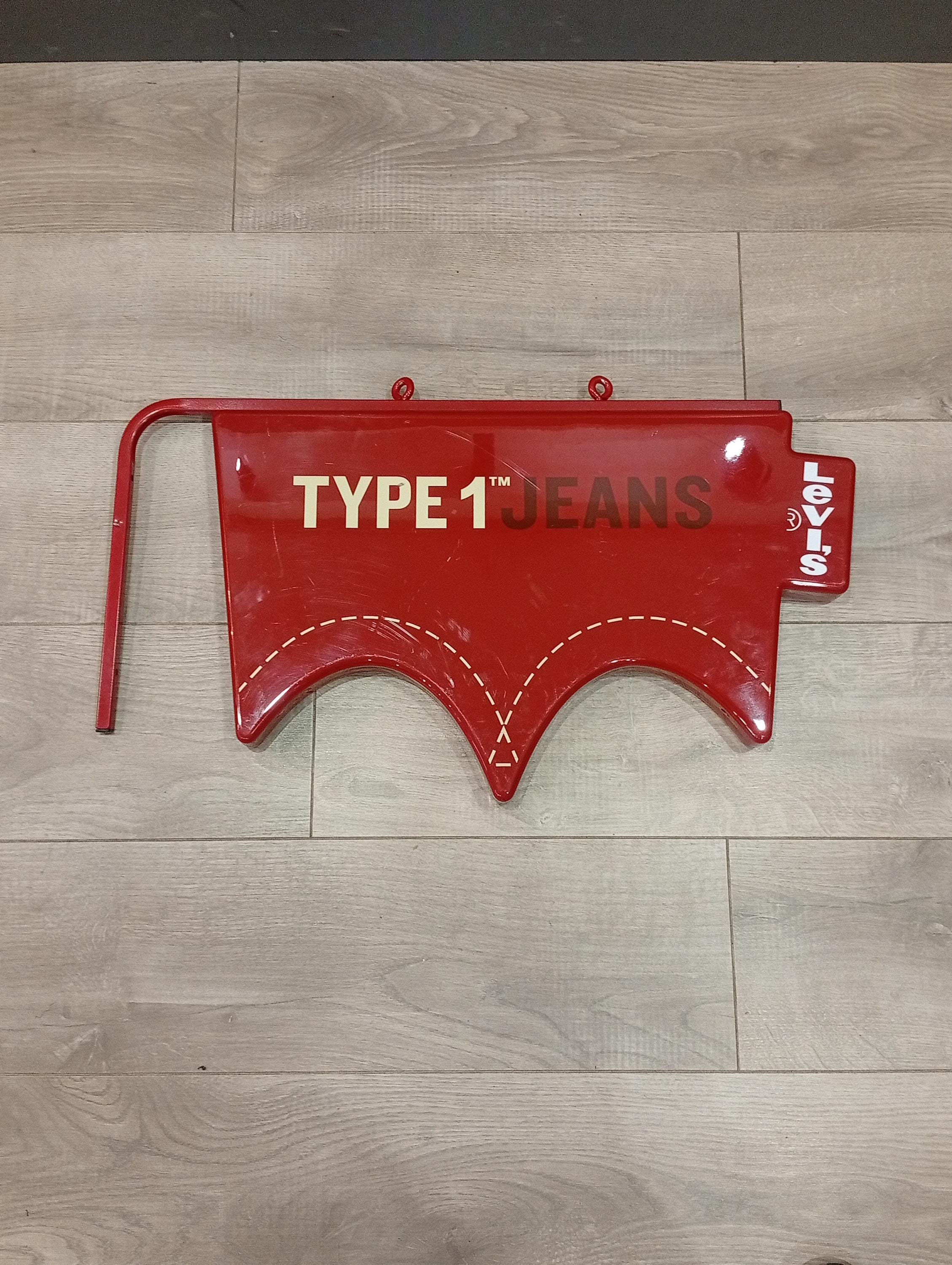 Vintage Levi's Sign - Etsy