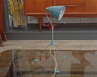 Post Modern Tripod Lamp Massive Design 90s 2000s Minimalist no Memphis Ikea Starck Modernist