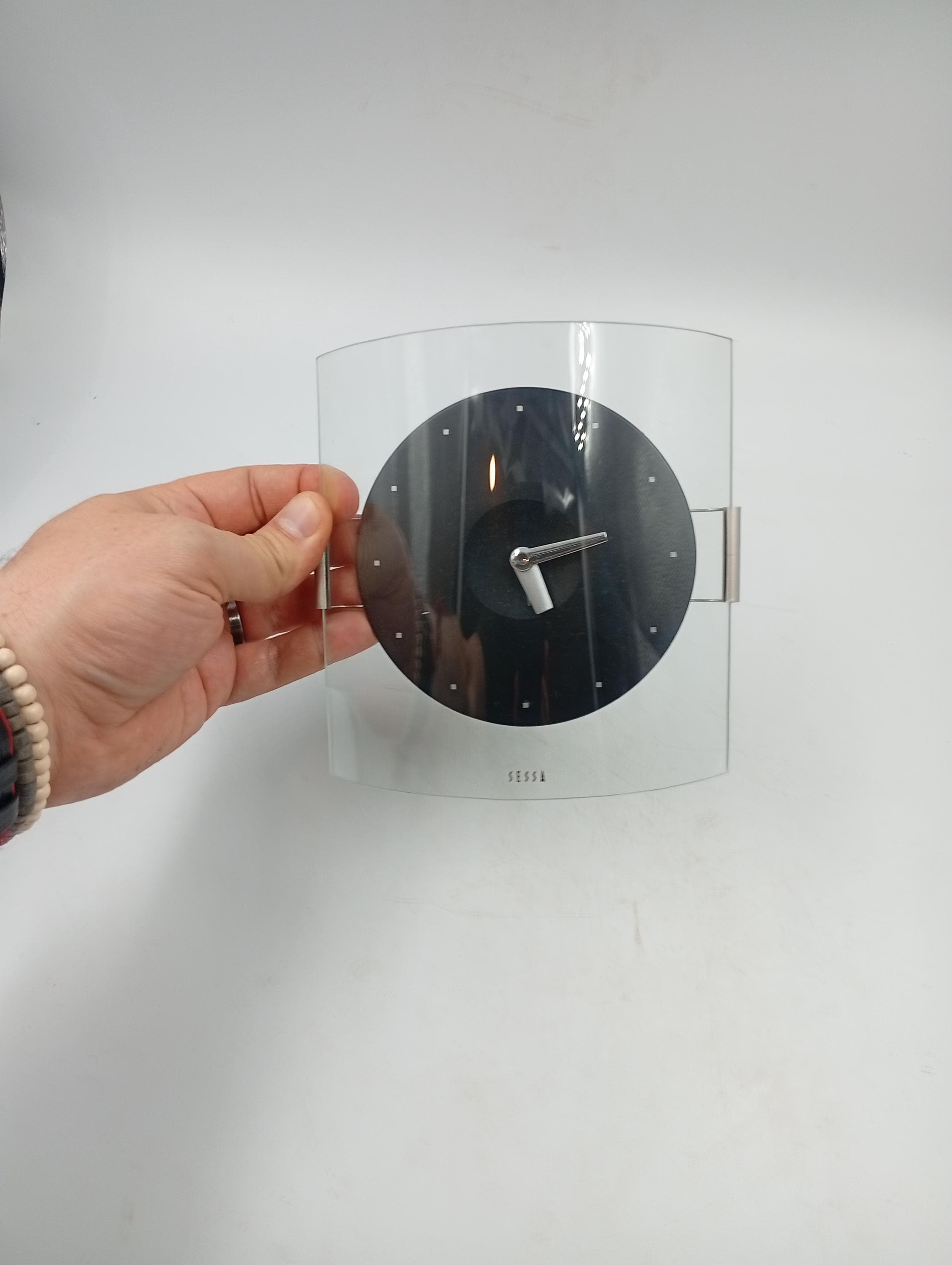 Alarm Clock Post Modern Sessa Design Takashi Kato 1990s Minimalist