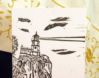 Split Rock Lighthouse Greeting Card