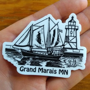 Grand Marais Sticker