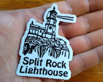 Split Rock Lighthouse Sticker