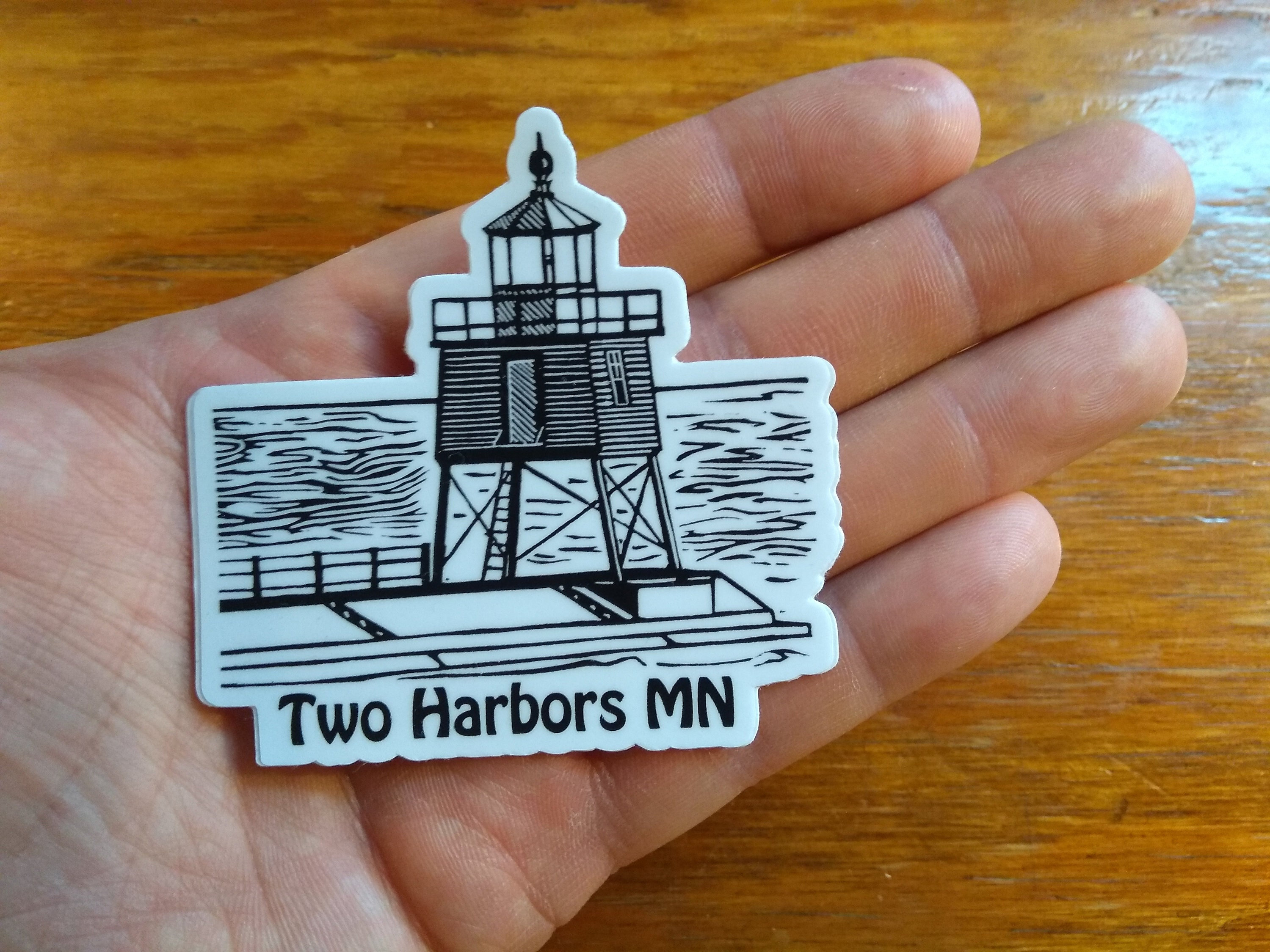 Two Harbors Minnesota Sticker