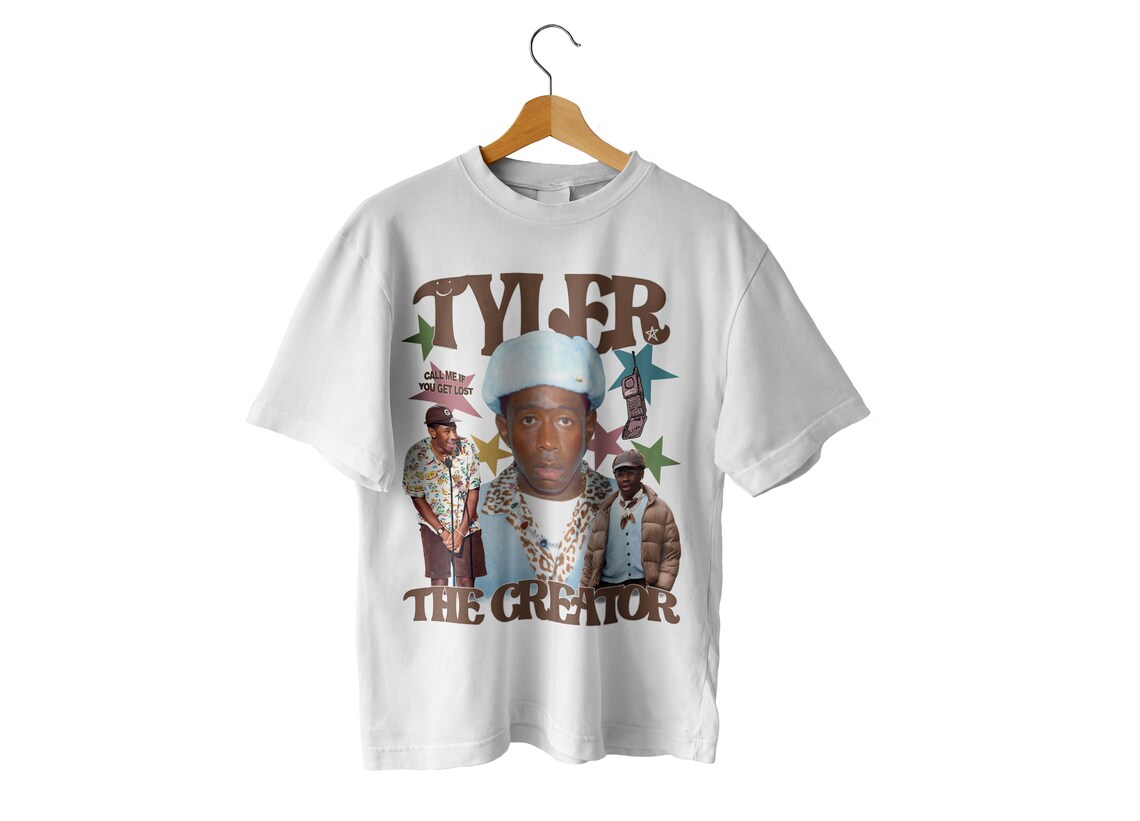 Tyler the Creator Graphic Tee Design Digital Art Etsy