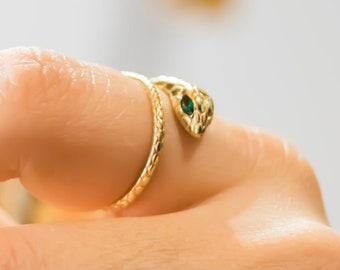 Snake Gold Ring,Snake Silver Ring,Serpent Ring,Snake Jewelry,Animal Ring,Anaconda Ring,Wrap Snake Band,Boho Chic Jewelry,Valentine's Gift