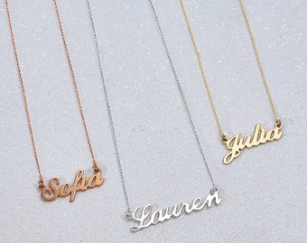 Personalized Name Necklace,Initial Necklace,Letter Necklace,Custom Name Necklace,Personalized Jewelery,Minimalist Necklace,Personalized Gift