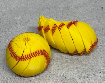 Softball Baseball Slime Ball Fidget